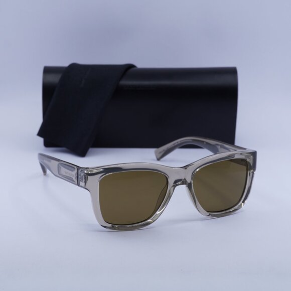 Final Price! Saint Laurent SL674 005 Transparent Beige Sunglasses - Picture 1 of 9